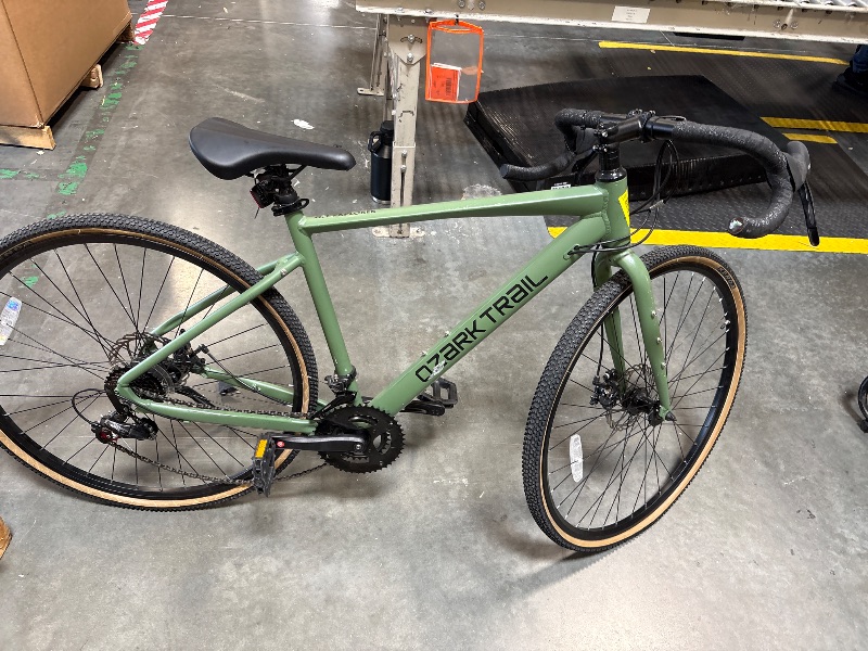 Photo 1 of **MINOR SCRATCHES & CHAIN IS OFF OF GEARS**
700c Ozark Trail G.1 Explorer Drop Bar Gravel Bike, Medium Frame, Fits Riders 5'5" - 5'10", Green, Adult