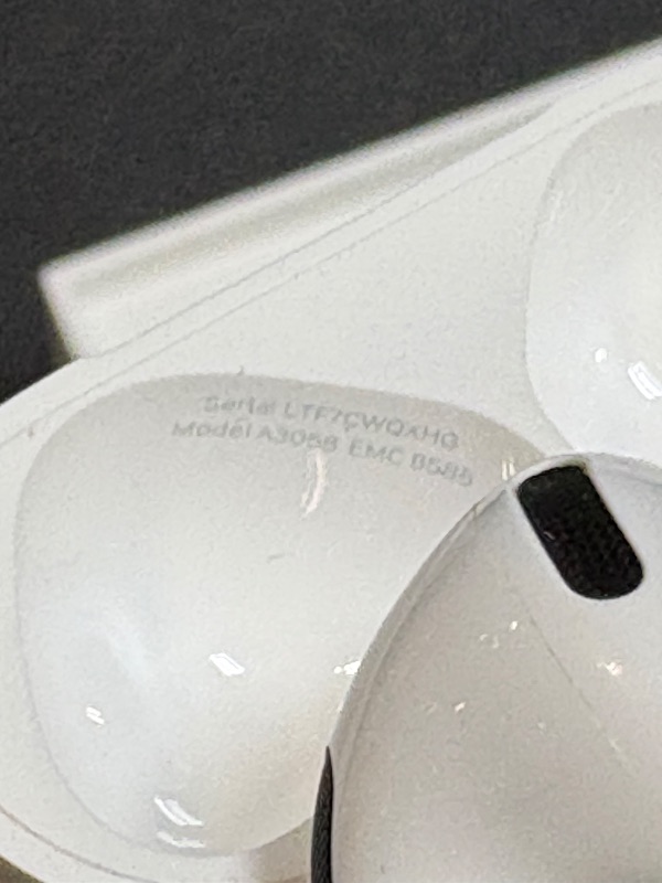 Photo 1 of **missing 1 earbud**
Apple AirPods 4 Wireless Earbuds, Bluetooth Headphones, Personalized Spatial Audio, Sweat and Water Resistant, USB-C Charging Case, H2 Chip, Up to 30 Hours of Battery Life, Effortless Setup for iPhone