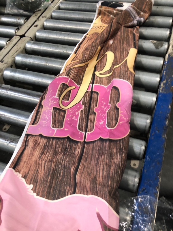 Photo 1 of ****MISSING PART***

ONLY ONE****3 Pcs Western Cowgirl Birthday Party Tablecloth 108 x 54 Inch Cowgirl Theme Tablecover Plastic Cowboy Rodeo Table Cloth West Theme Party Decoration and Supplies for Girl Birthday Baby Shower Party