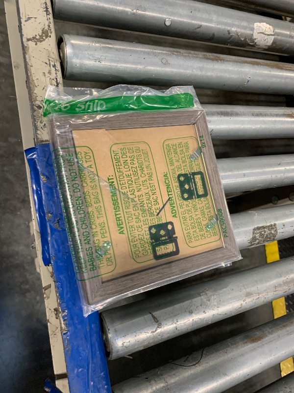 Photo 1 of **FRAME ONLY** FINGERINSPIRE It's All Shits Art Sign Solid Wood Bathroom Sign with Arylic Layer 7x7 Inch Funny Bathroom Wall Art Large Hangable Wooden Frame for Bathroom Decor