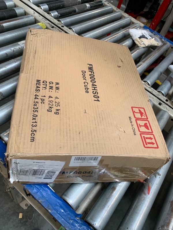 Photo 1 of FUSUNBAO Magic DIY Cube Storage Organizer Stackable Cubes for Home Books Clothes Toy-Modular Cubby Storage System-Office Cubical-Bookcase Closet (Black, Door Cube)