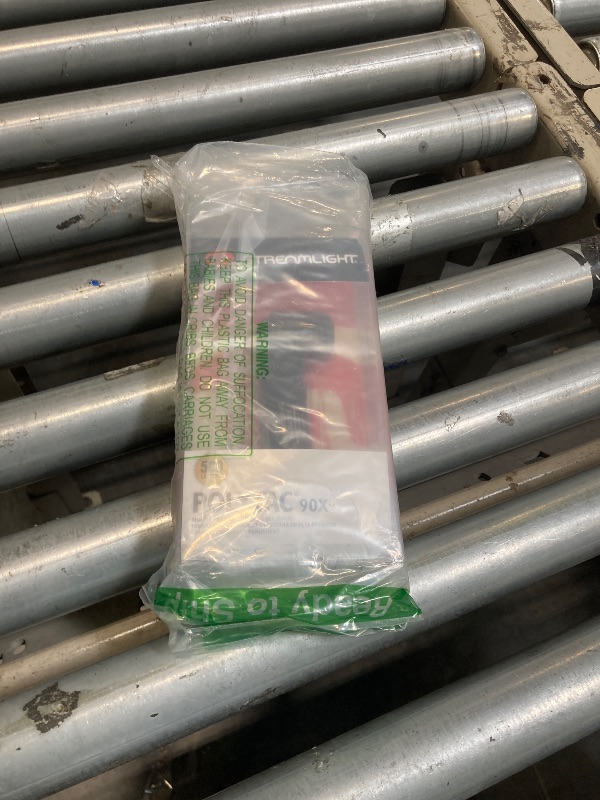 Photo 1 of ***Missing battery and charger*** 88830 PolyTac 90 LED Right Angle Polymer Flashlight, Black - 170 Lumens