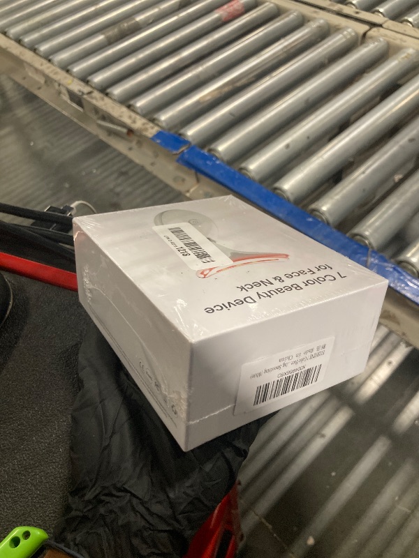 Photo 1 of ** SEALED**
ELISHINE 7 Color Face and Neck Massager Light Therapy, Red Light Based Facial Massager for Skin Care, Firming, Smoothing (White)