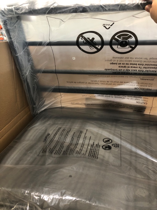 Photo 1 of ******PARCIAL SETNOT ALL TOGETHER***** Aluminum Patio Furniture Set 7 Seats, 5 PCS Outdoor Sectional Conversation Set with 4" Wide Armrest, Backyard Sectional Sofa Set with Coffee Table & Thick Cushions, Grey