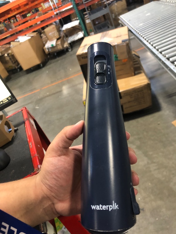 Photo 1 of ***WATER RUST***Waterpik Cordless Pulse Rechargeable Portable Water Flosser for Teeth, Gums, Braces Care and Travel with 2 Flossing Tips, Waterproof, ADA Accepted, WF-20 Blue, Packaging May Vary