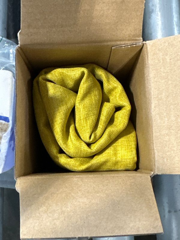 Photo 1 of **MISSING 1** MIULEE Pack of 2 Decorative Outdoor Solid Waterproof Throw Pillow Covers Faux Linen Garden Farmhouse Cushion Cases for Summer Patio Tent Balcony Couch Sofa 18x18 Inch Yellow