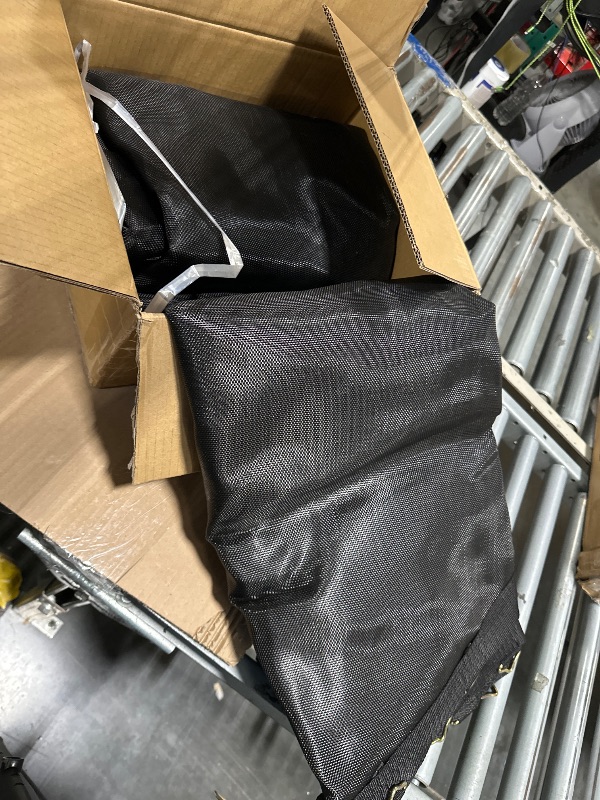 Photo 1 of  CIDNN Replacement Trampoline Mat? Heavy-Duty, UV-Resistant & Durable Bounce Pad for 14 ft Round Trampolines - Perfect for Safe & Fun Jumping (Fits 72 V-Hooks, 5.5" Springs, Spring Not Included)