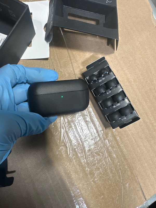 Photo 1 of Technics Reference Class Hi-Fi Wireless Earbuds, Dolby Atmos with Head Tracking, Adaptive Noise Cancelling, 3 Device Multipoint, 10-hr Battery, Wireless Charging, Improved Fit - EAH-AZ100-K (Black)