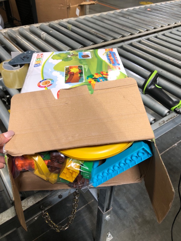 Photo 1 of ***PARTS MISSING***Marble Run Building Blocks Kid Toys Ages 4-8,Montessori Education Preschool Learning STEM Toys for 3 4 5 6 8 Year Old Boys and Girls Christmas Birthday Gifts,Puzzle Marbles Track for Kids Games