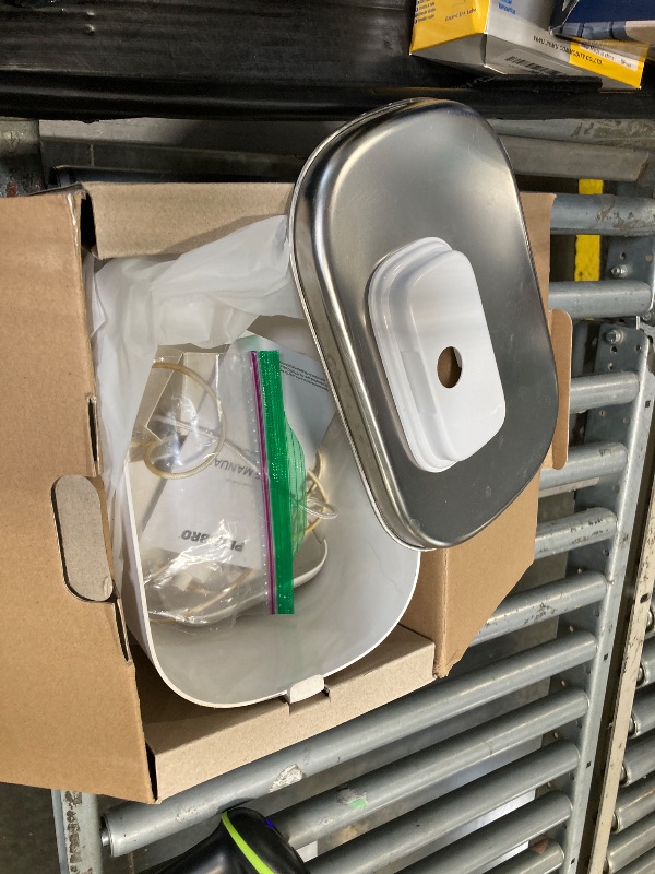 Photo 1 of ***used***PETLIBRO App-Controlled Cat Water Fountain, Pet Water Fountain with Stainless Steel Tray, Water Fountains for Cats Indoor with Drinking Monitoring, Cat Fountains for Drinking with 2 Wireless Pumps