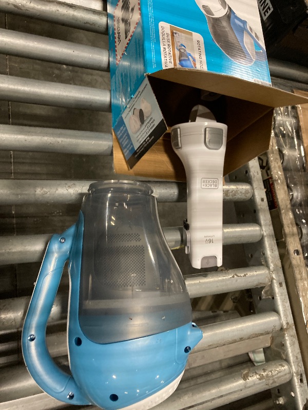 Photo 1 of ***so used*** BLACK+DECKER dustbuster AdvancedClean Cordless Handheld Vacuum, Compact Home and Car Vacuum with Crevice Tool (CHV1410L)