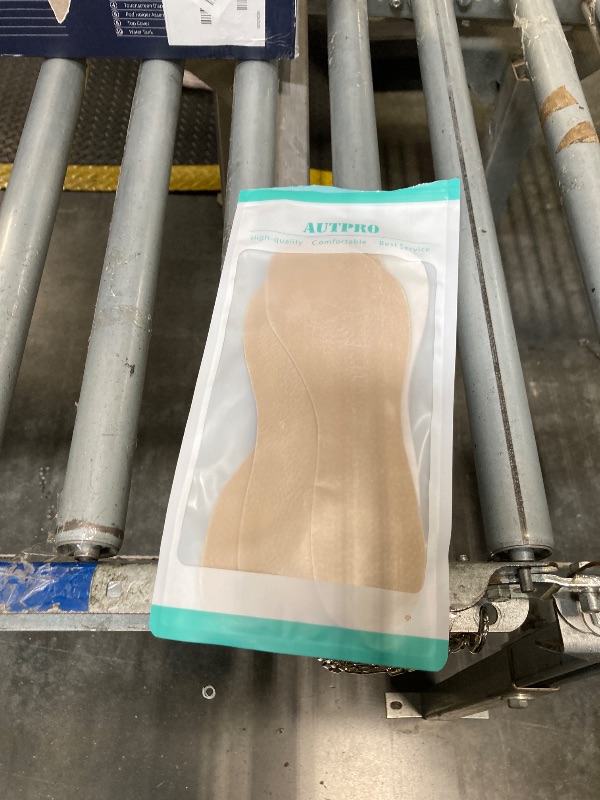 Photo 1 of (2 Pairs) Pigskin Non-Slip High Heel Cushion Inserts Arch Support, Shock & Sweat Absorption, Adhesive Shoe Insoles for Dress Shoes Flats Boots Sandals Relief Blister Callus Pain, Fits Women 8-12 Size