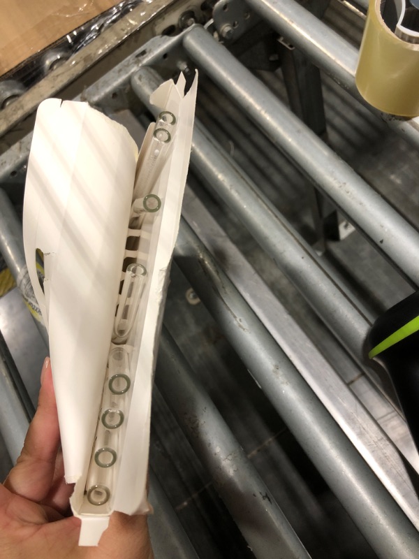 Photo 1 of ***missing parts***Piteno® 8 Reusable Glass Straws Set, Clear Glass Drinking Straws, 8.5''x10MM, Perfect for Smoothies, Milkshakes, Juice, Tea