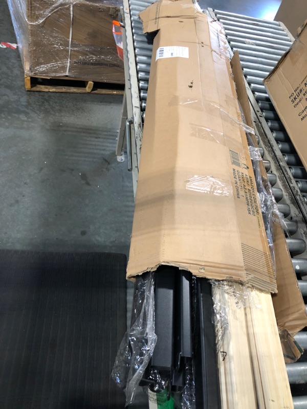 Photo 1 of ***MISSING HARDWARE***
ZINUS Mia Metal Platform Bed Frame with Headboard, Wood Slat Support, No Box Spring Needed, Easy Assembly, King, Black