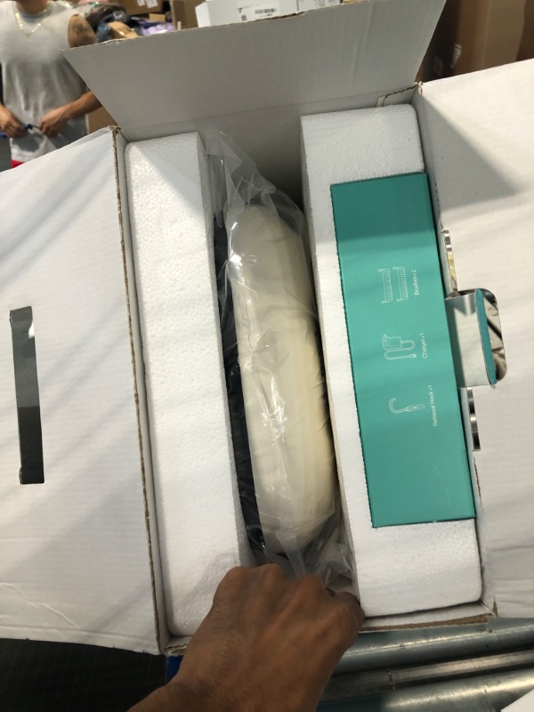 Photo 1 of (2025 Upgrade) Launs S1 Cordless Robotic Pool Cleaner, Dual Motors & Suction Ports Automatic Pool Vacuum Robot Lasts up to 90 Min, Self-Parking Ideal for Above Ground Pools (New)