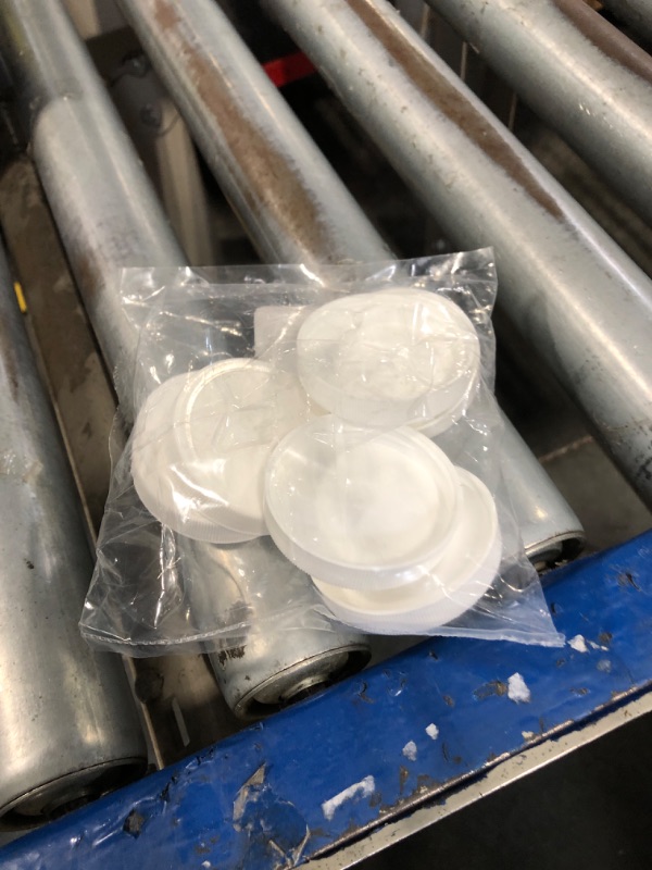 Photo 1 of (6-Pack) Calvana 53mm Reusable Water Jug Caps, Lids for 3 and 5 Gallon Water Jug, Water Bottle Cover Screw Top, Compatible with American Maid Plastic Water Bottles and Jugs Ranging, PP Material, White