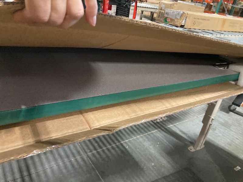 Photo 1 of **table top only, no legs**FDP Rectangle Activity School and Classroom Kids Table (30 x 60 inch), Toddler Legs, Adjustable Height 15-24 inches - Maple Top and Navy Edge