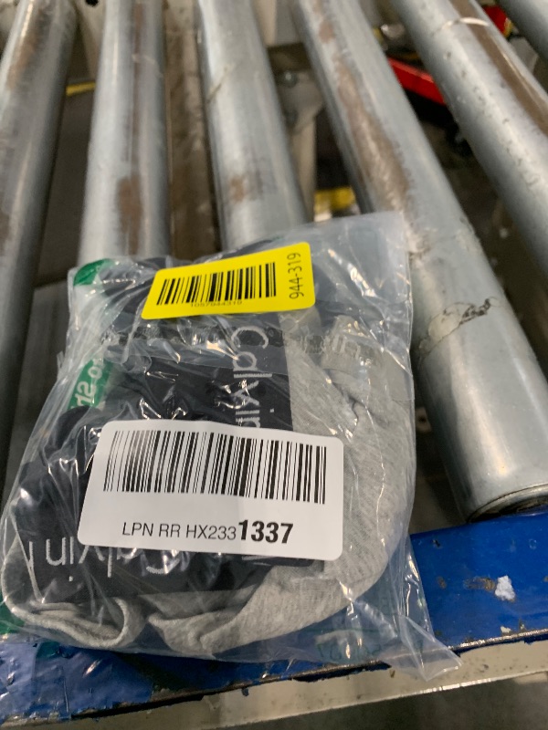 Photo 1 of *** UNKNOWN SIZE*** Calvin Klein Motive Cotton 2 Pack Bikini Panty Black/Gray Heather