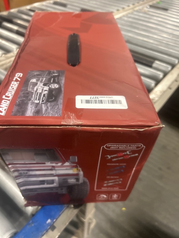 Photo 1 of **missing battery**Skymaker MN82 RC Crawler 1/12 RC Truck 4x4 Toyota LC79 Remote Control Car 2.4GHz Off Road RC Car with Metal Drive Shaft & Two 1500mAh Battery RTR Vehicle for RC Hobby Adult Red