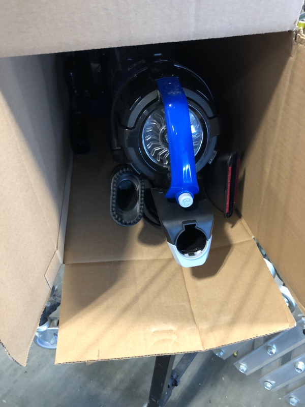 Photo 1 of ***dirty***missing parts*** Eureka Lightweight Powerful Upright Vacuum Cleaner for Carpet and Hard Floor, PowerSpeed, New Model,Blue,black/New Model