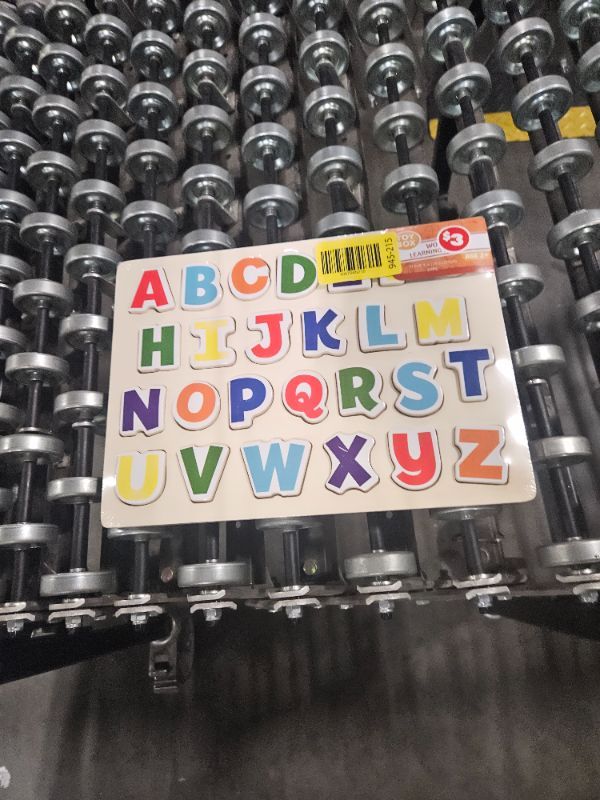 Photo 1 of  Imagine Wooden Alphabet Puzzle, Baby and Toddler Toys for Children Ages 18 Months