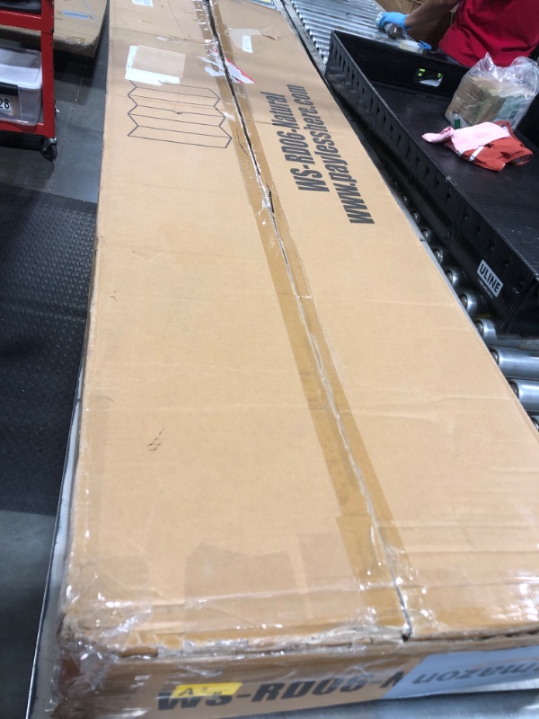 Photo 1 of ** NEW/ NO RETURNS *** FDW Room Divider Bamboo Room Divider Wall Folding Privacy Wall Divider Wood Screen for Home Bedroom Living Room (6 Panel, Natural)