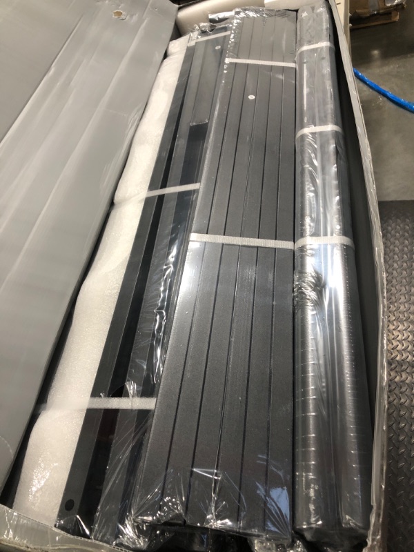 Photo 1 of ** NEW ** zunatu King Size Metal Platform Bed Frame/Victorian Style Headboard and Footboard/Steel Slat Support/Easy Assembly/No Box Spring Needed/Underbed Storage/Noise Free/Black