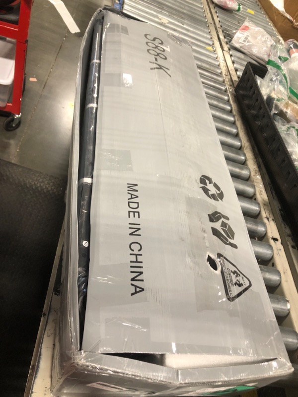 Photo 1 of ** NEW ** zunatu King Size Metal Platform Bed Frame/Victorian Style Headboard and Footboard/Steel Slat Support/Easy Assembly/No Box Spring Needed/Underbed Storage/Noise Free/Black