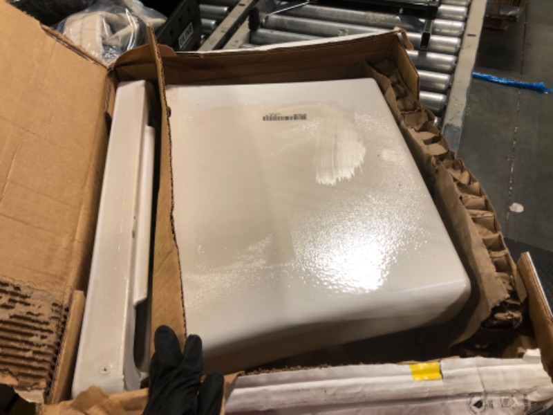 Photo 1 of ** ONLY TANK AND LID /  NO TOILET ** KOHLER K-25224-0 Highline Tall Two-Piece/  Elongated Toilet with Left-Hand Trip Level, .28 GPF, White 