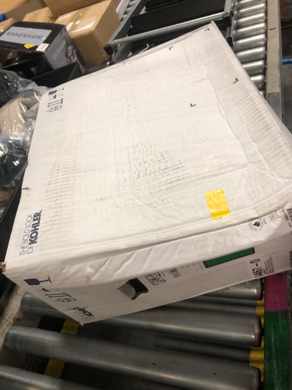 Photo 1 of ** ONLY TANK AND LID /  NO TOILET ** KOHLER K-25224-0 Highline Tall Two-Piece/  Elongated Toilet with Left-Hand Trip Level, .28 GPF, White 