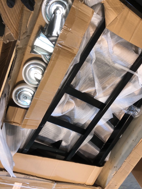 Photo 1 of ** USED** Flash Furniture Cocktail Table Dolly for 30'' Round Tables,Black/Gray