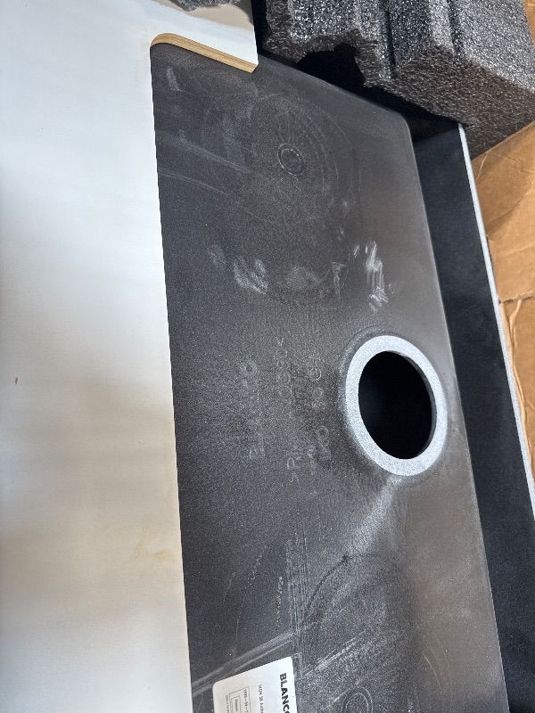 Photo 1 of ** NEW** BLANCO, Anthracite 401732 IKON SILGRANIT Apron-Front Farmhouse Kitchen Sink, 30" X 19"