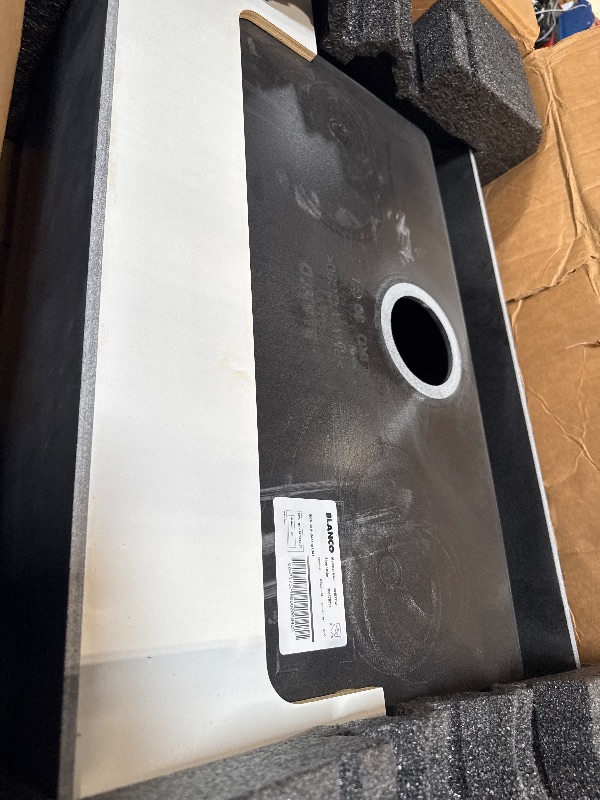 Photo 1 of ** NEW** BLANCO, Anthracite 401732 IKON SILGRANIT Apron-Front Farmhouse Kitchen Sink, 30" X 19"