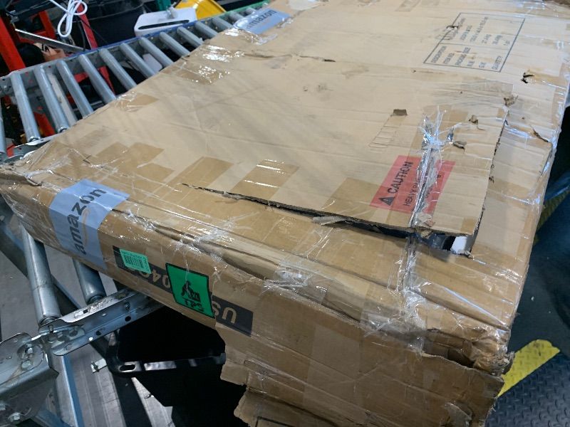 Photo 1 of **No Return**No Return**No Return**No Return**No Return**No Return**
1) SAUDER 5 TIER BOOK SHELF WOODEN BOOKCASE MULTIPURPOSE BOOKSHELF FOR HOME OFFICE, LIVING ROOM, IN CHALKED CHESTNUT
2) DWVO 55" CONVERTIBLE SOFA BED, 3-IN-1 SLEEPER SOFA WITH PULL-OUT B