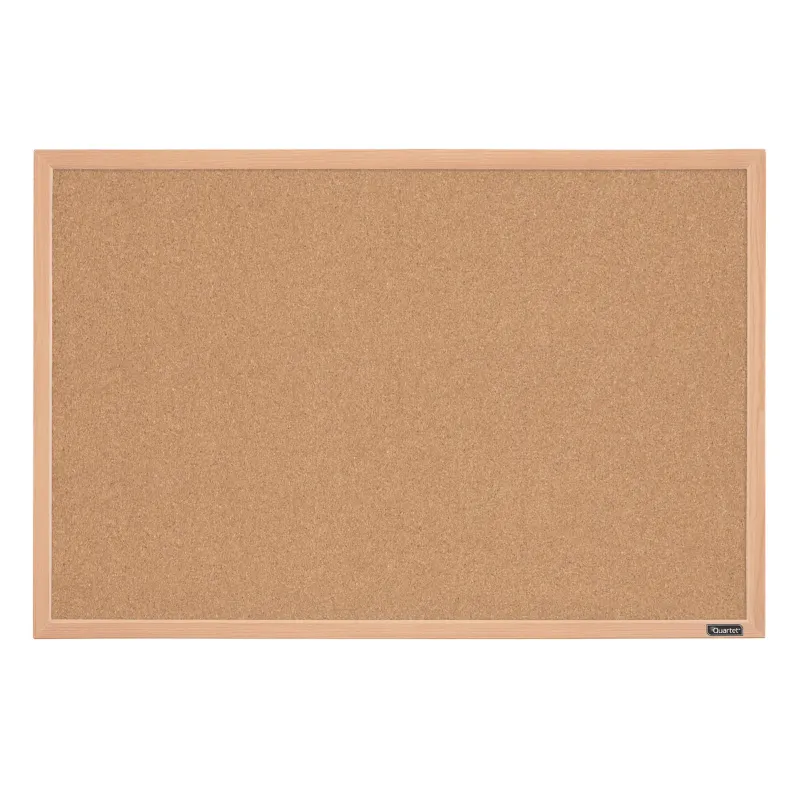 Photo 1 of ** FACTORY SEALED**
Quartet 23" x 35" Cork Bulletin Board Finish Frame - Oak

