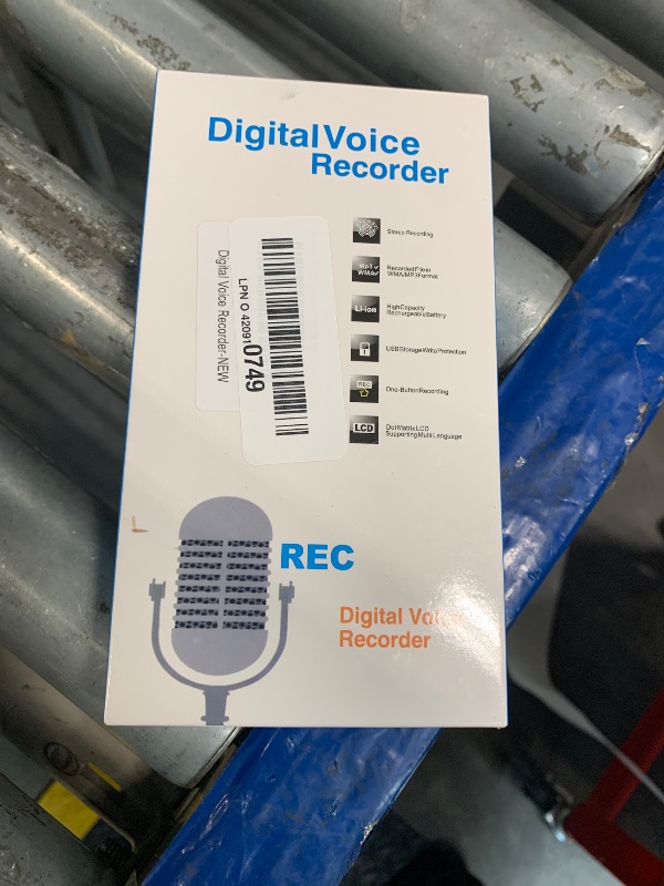 Photo 1 of ?64GB? 4800 Hours Voice Activated Recorder - Tallkcoder Dictaphone Recording Device MP3 Records with Playback, Digital Voice Recorder with AI Noise Reduction for Lectures Meetings Interviews Work