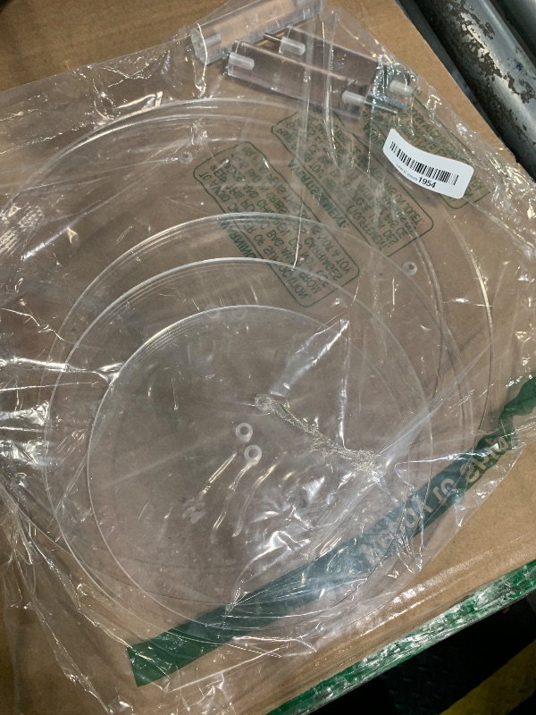 Photo 1 of *****MISSING PART-****

5 Tier Acrylic Cupcake Stand, Extra Thick 5mm Base, Large Cupcake Tower, Multi Tiered Cake Stand Round Clear Holder for Dessert Table Display, Weddings, Birthday Party, Graduation, Pastry, Donut Tree