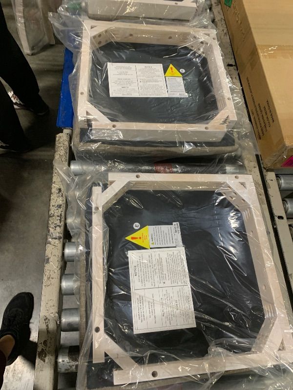 Photo 1 of ** NEW** KELRIA Retro Rustic Style 6-Piece Dining Set, Including 4 Upholstered Chairs, 1 Table and a Bench, for Playroom, Living Room, Home Bar, and Kitchen, Whitewash, Brown + White