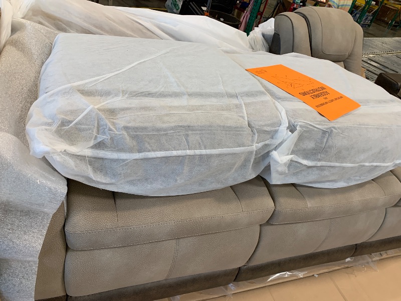 Photo 1 of ****NO RETURN***
+
Signature Design by Ashley Next-Gen DuraPella Power Reclining Sofa – Wireless & USB Charging, Zero-Gravity, Water-Repellent Faux Leather, Tan/Brown