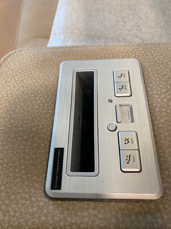 Photo 1 of ****NO RETURN***
+
Signature Design by Ashley Next-Gen DuraPella Power Reclining Sofa – Wireless & USB Charging, Zero-Gravity, Water-Repellent Faux Leather, Tan/Brown