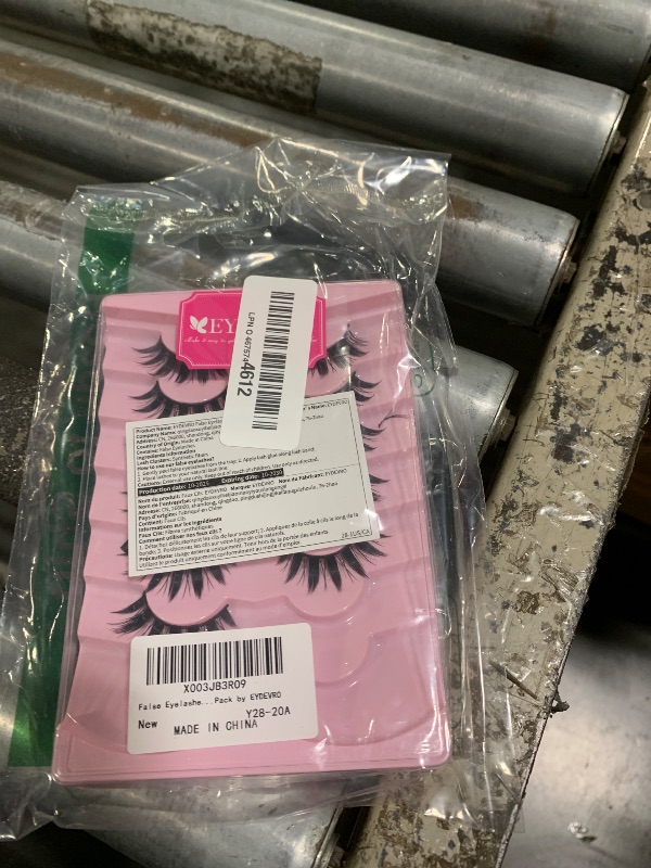 Photo 1 of ***MISSING PART***

False Eyelashes Manga Anime Lashes Japanese Cosplay Spiky Lashes Mink Dramatic Thick Fake Eyelashes Extensions Doll Strip Lashes 7 Pairs Pack by EYDEVRO