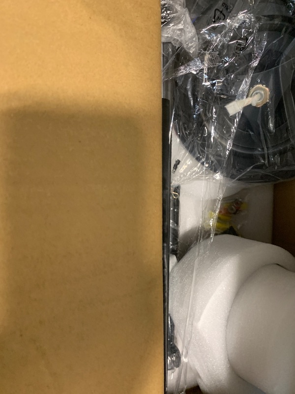 Photo 1 of **UNTESTED**
Fanbulous 62 Inch Ceiling Fans with Lights, Black Modern Ceiling Fan with Remote,Large Farmhouse Indoor & Outdoor Ceiling Fan with 8 Dual Finish Blades, Quiet DC Motor, Bright LED Light