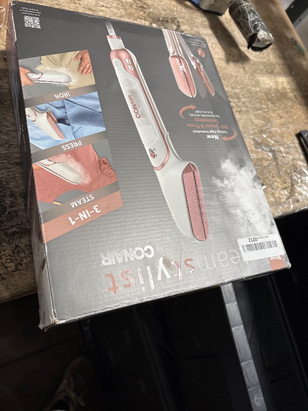 Photo 1 of ***PARTS ONLY***Conair Steam Stylist | Press Iron & Steamer - Great for Home, Office, or Travel | 3-in-1 Steam Iron for Quick Wrinkle Removal | Dry Cleaner-Quality Creasing and Pressing Made Easy
