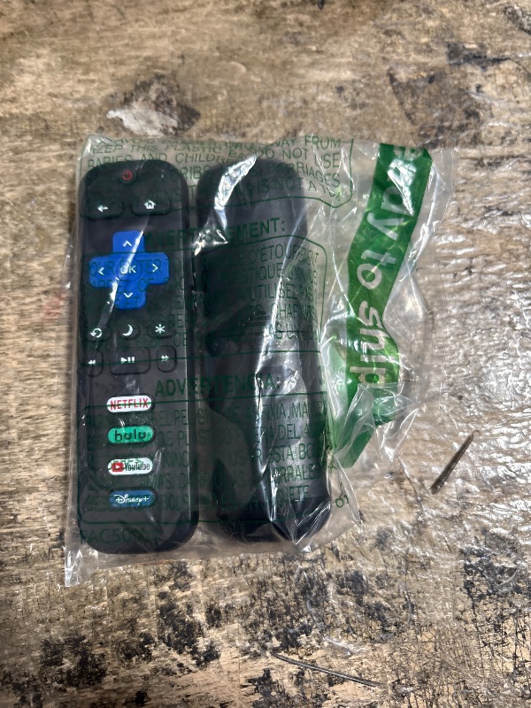 Photo 1 of (Pack of 2) Replacement-Remote-Control for Roku-TV,Compatible for TCL Roku/Hisense Roku/Onn Roku/Philips Roku Smart TVs(Not for Roku Stick and Box)