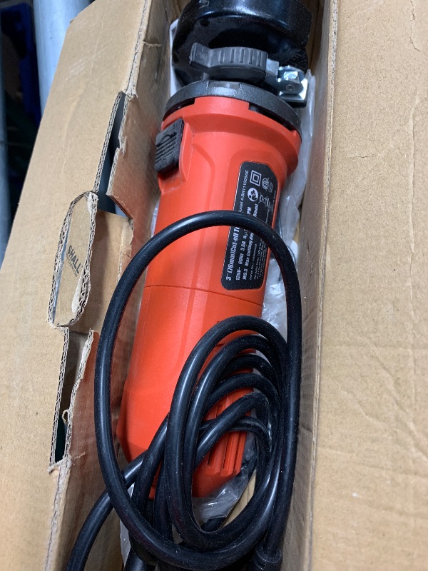 Photo 1 of (see all images) SHALL 3 Inch High-Speed Cut Off Tool, 3.5 Amp Metal Cutter Tool with 3Pcs Multifunctional Cut Off Wheels, 24000RPM 
