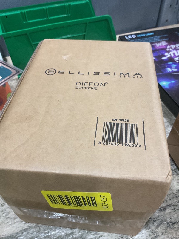 Photo 1 of Bellissima Italia Diffon Supreme Diffuser & Curly Hair Dryer - XL Diffuser for Long Waves, Curls, Coils - Cool Button - Anti-Frizz Technology