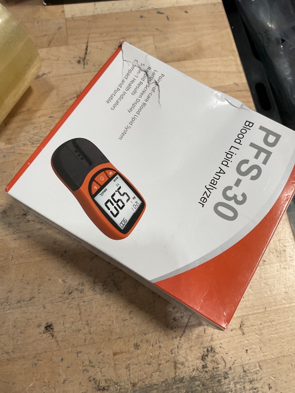 Photo 1 of 5- in-1 Lipid Test Kit, Cholesterol Test Kits, Cholesterol Tester Meter Kit at Home, (All-in-One 10ea x Profile 5-in-1 Lipid Test Strips Included)