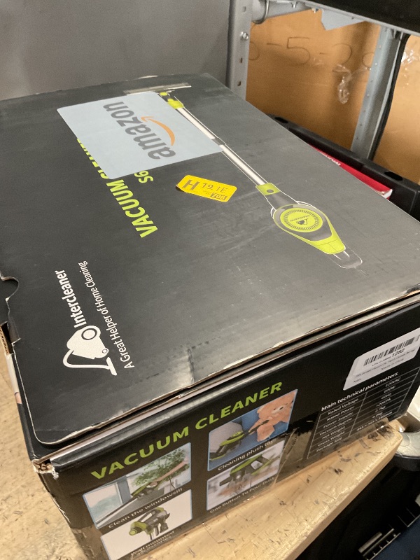Photo 1 of (does not power on)(sold for parts) Intercleaner 23Ft Corded Vacuum Cleaner,20KPa Powerful Suction 2 Operation Mode Stick,19''-30'' Adjustable Tube 8-in-1 