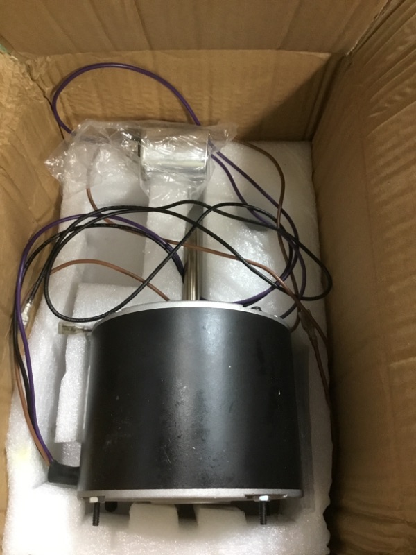 Photo 1 of 0131M00061SP, 1/4 Hp Condenser Fan Motor Replaces Goodman Condenser Fan Motor, Zongshan Broad-Ocean YDK-180S84062-01-830 RPM, 1-Speed, Replaces Amana Janitrol P/N: 0131M00014PS