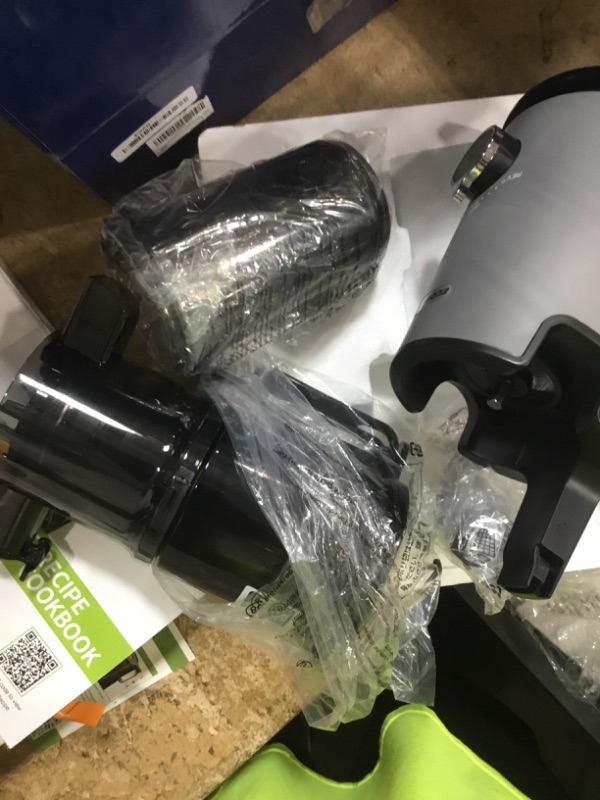 Photo 1 of ***PARTS ONLY***Cold Press Juicer, ECOSELF Juicer Machines with Large Feed Chute Fit Whole Fruits & Vegetables, Self Feeding for Juice Extractor Machine, Easy to Clean and Assemble, High Juice Yield